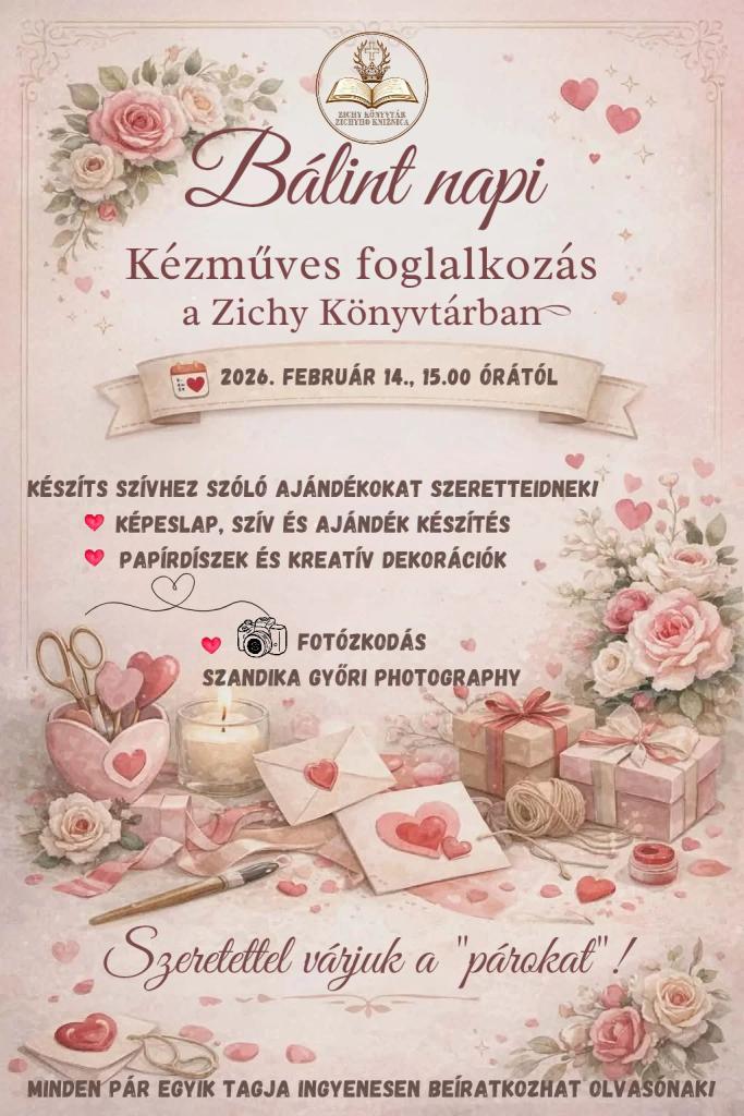 Deň sv.&nbsp;Valentína v&nbsp;knižnici